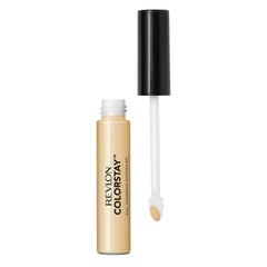 Revlon concealer stick texture swatch on skin showing smooth blendability and coverage