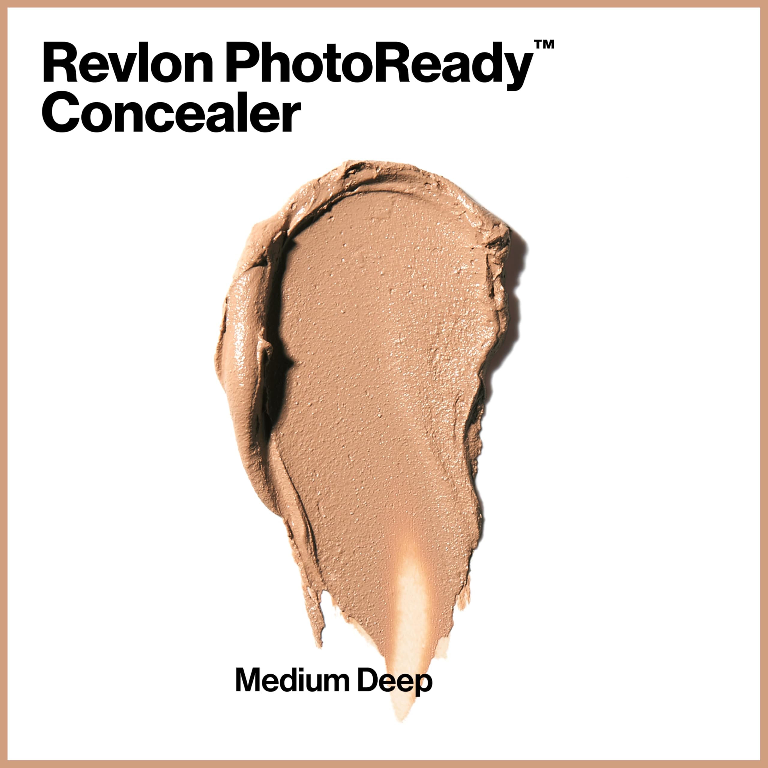 Revlon swatches on forearm displaying shade 005 Medium Deep and blendability