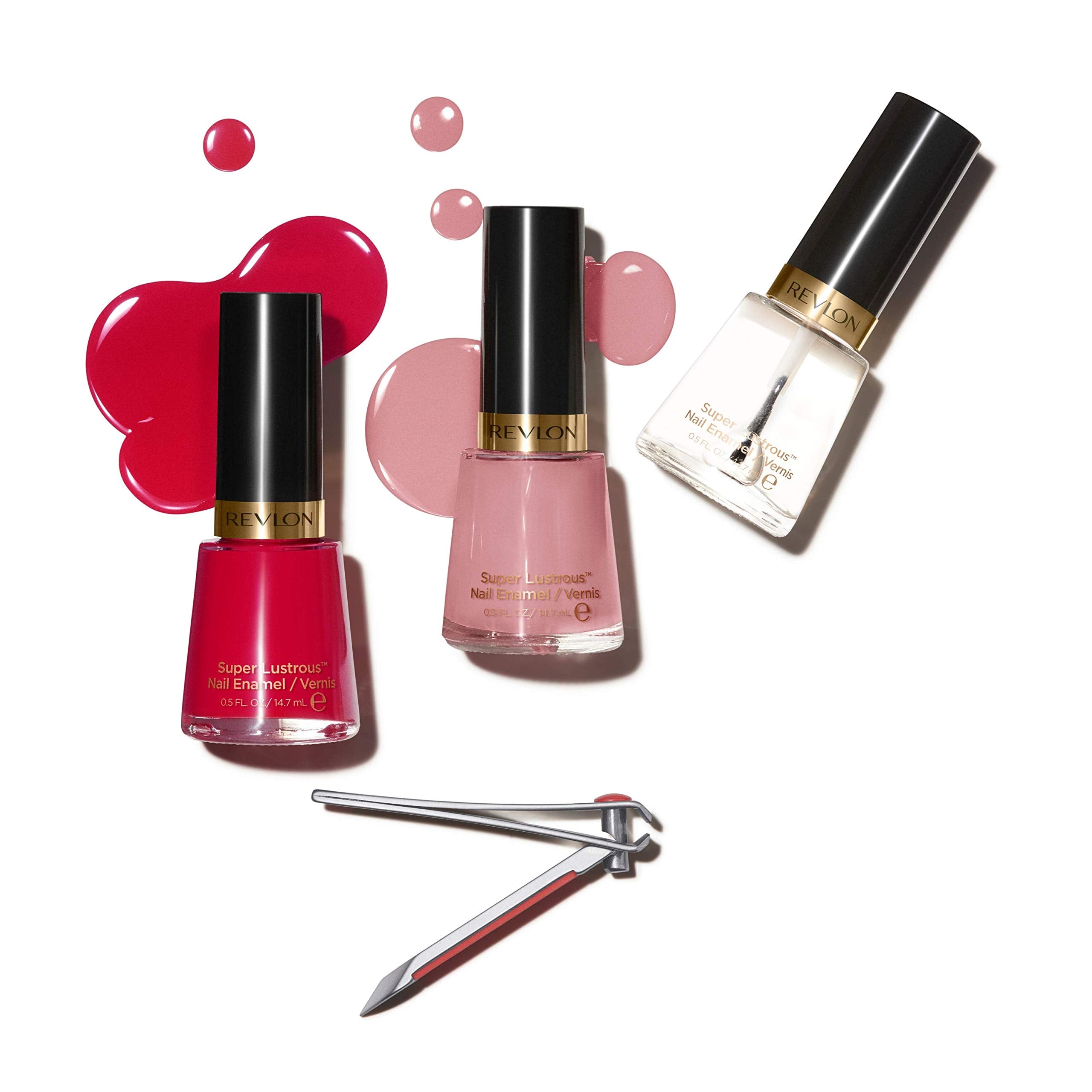 Revlon polish in lifestyle flatlay showing wearable everyday style benefit