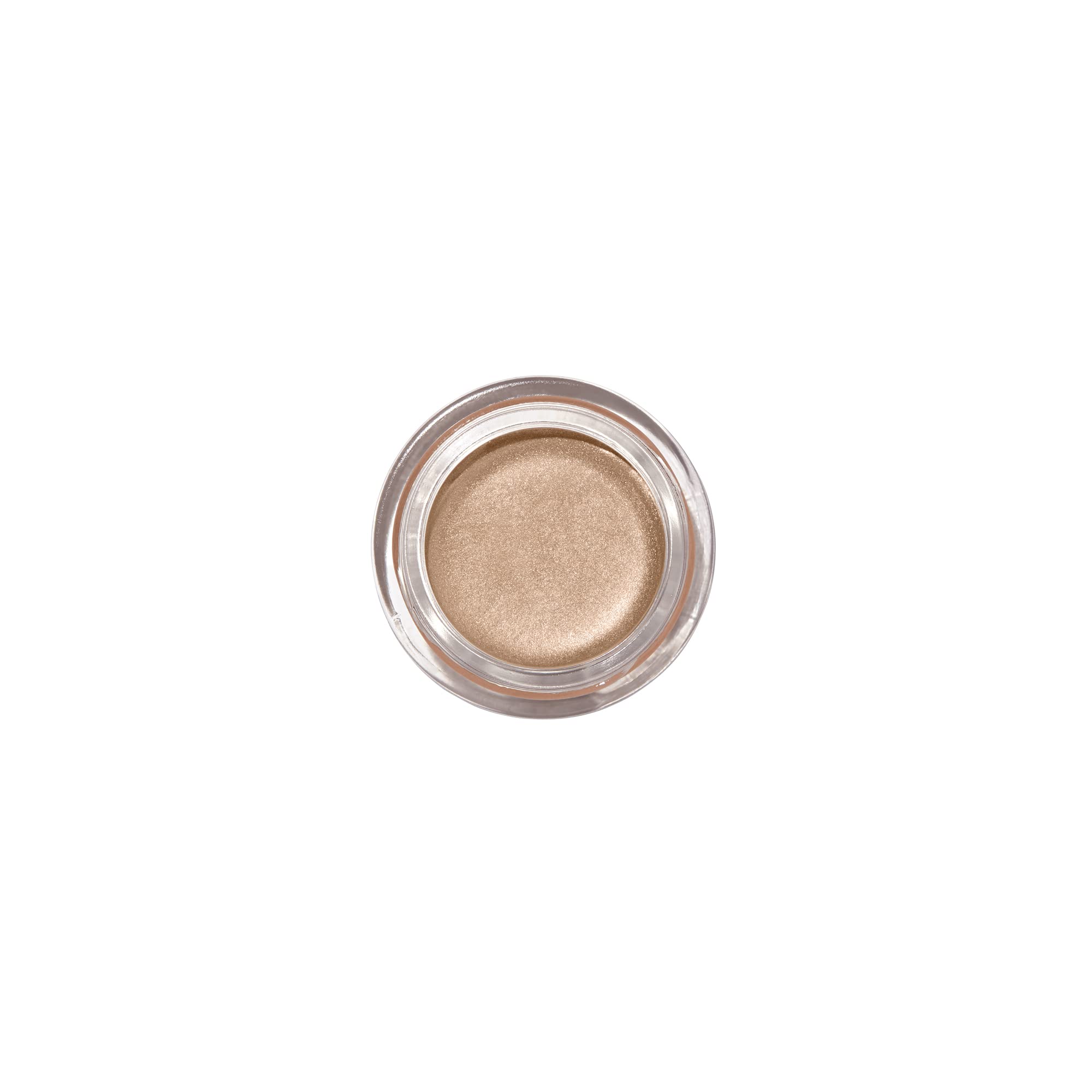 Revlon front view of crème eyeshadow showing compact for easy portability