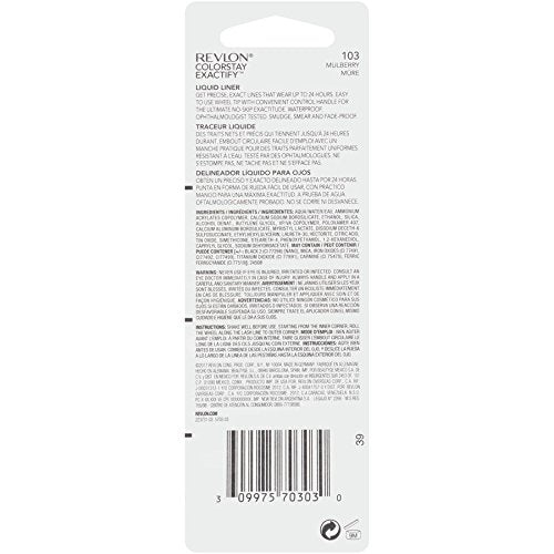 REVLON Exactify ergonomic handle detail showing comfortable grip for steady lines