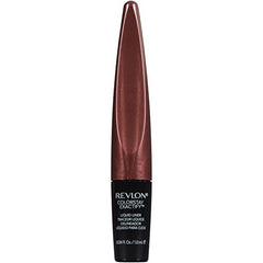 REVLON Exactify mulberry swatch on arm displaying rich color and vinyl sheen benefit