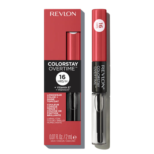 Revlon front packaging showing Constantly Coral shade and lasting color benefit