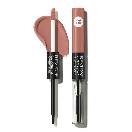 Revlon front packaging showing dual-ended tube and shade label, clear product view