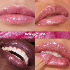 REVLON applicator close-up delivering generous glimmer and smooth application