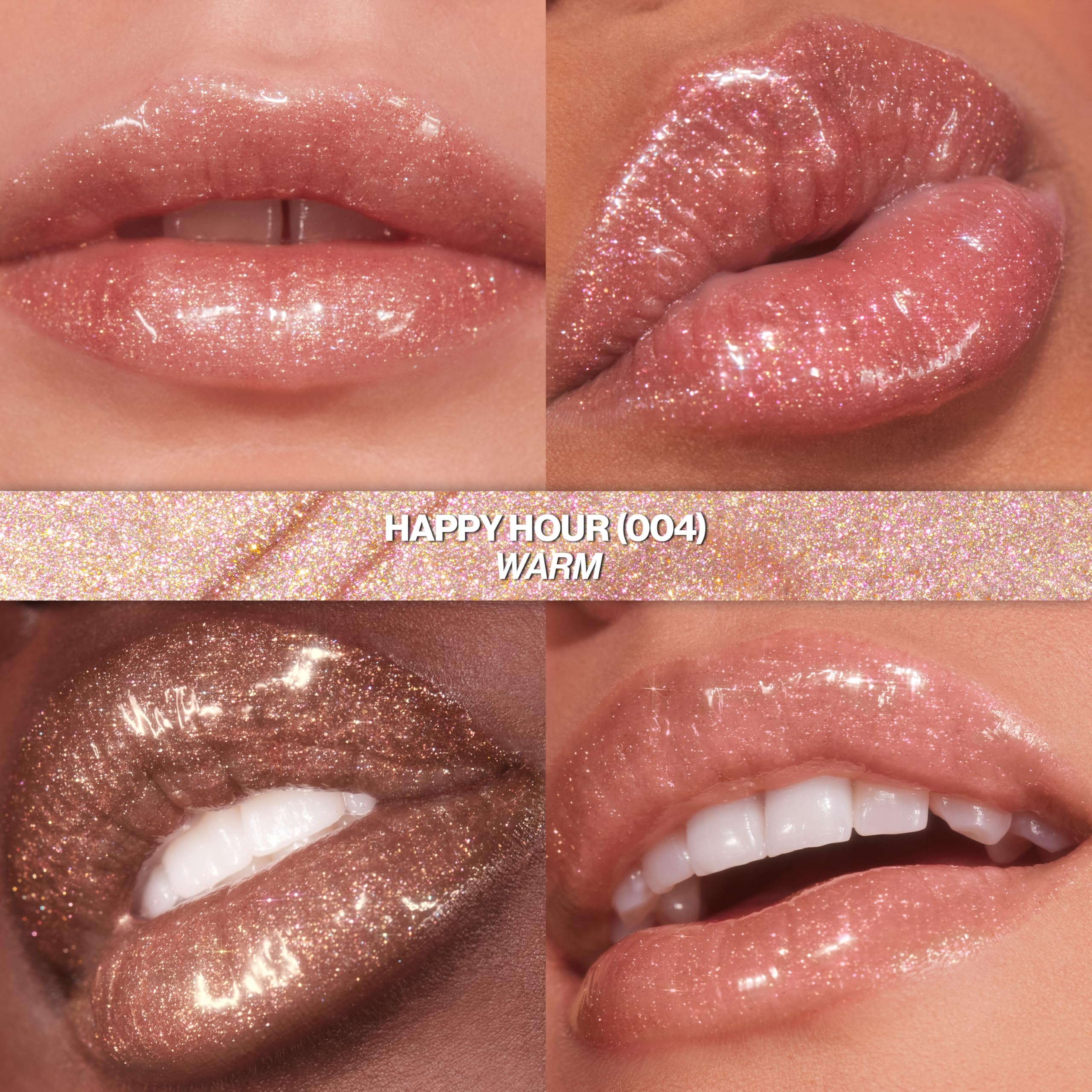 REVLON glimmer gloss oversized applicator closeup for even shimmer application