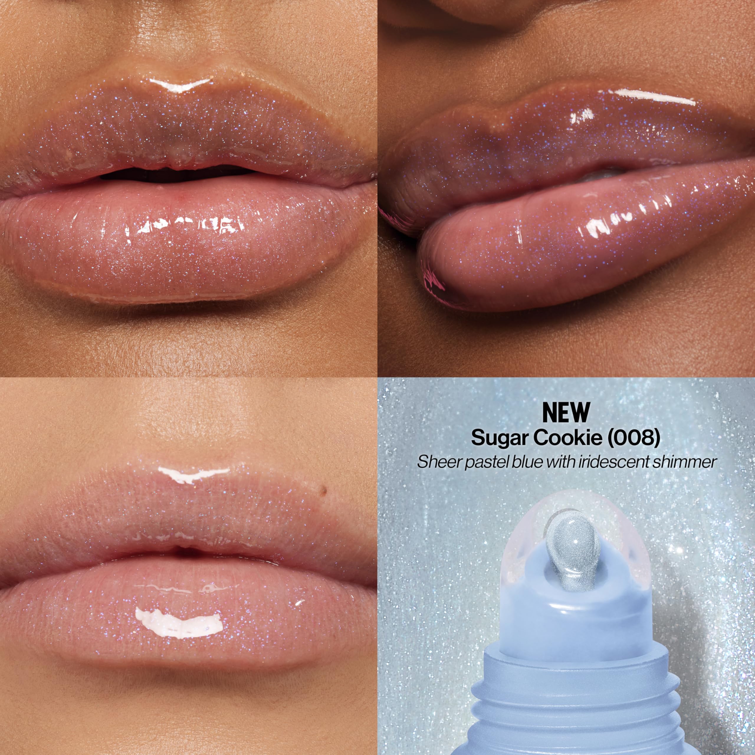 Revlon close-up of cushiony silicone applicator for smooth application