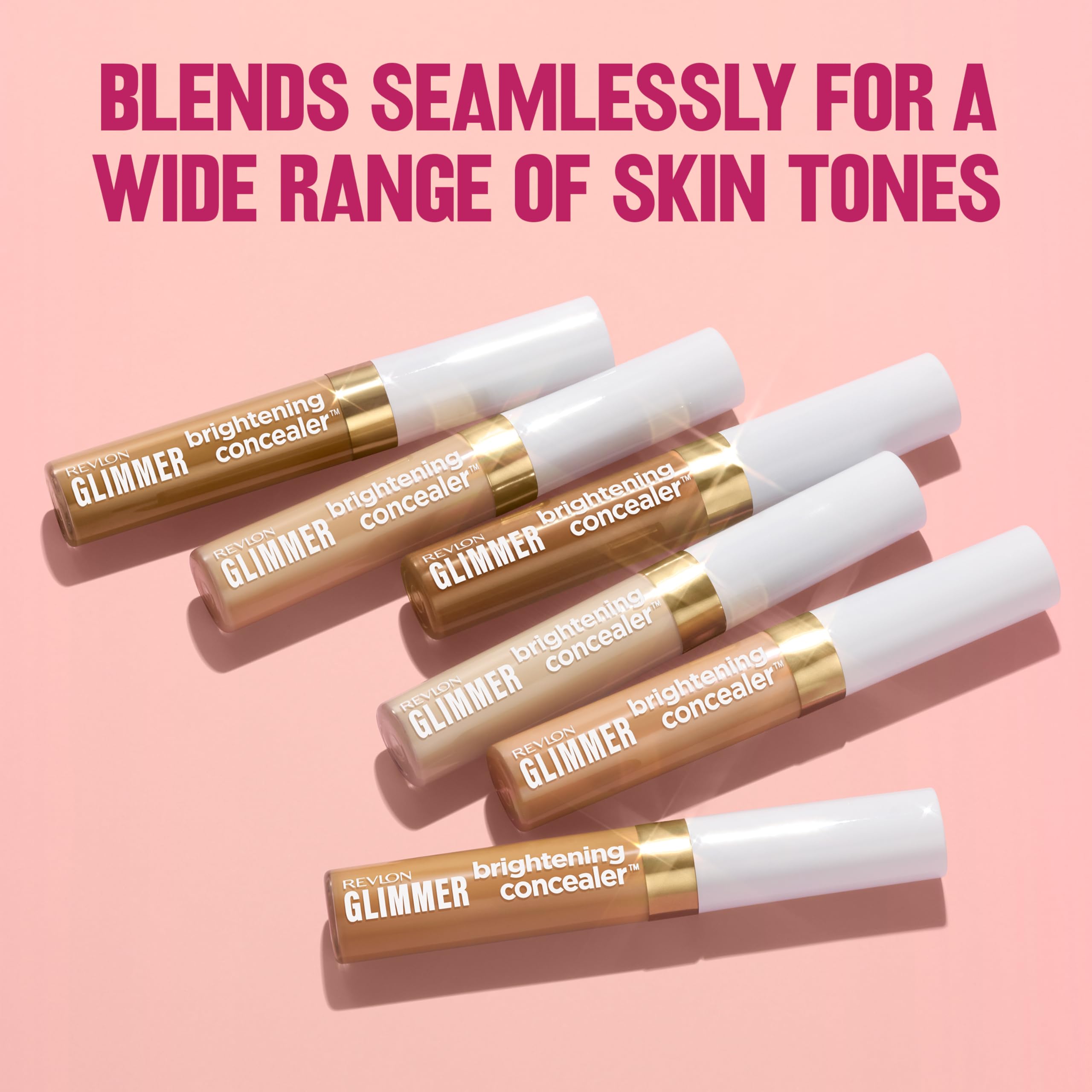 Revlon Glimmer in a morning routine lifestyle scene showing fast beauty results