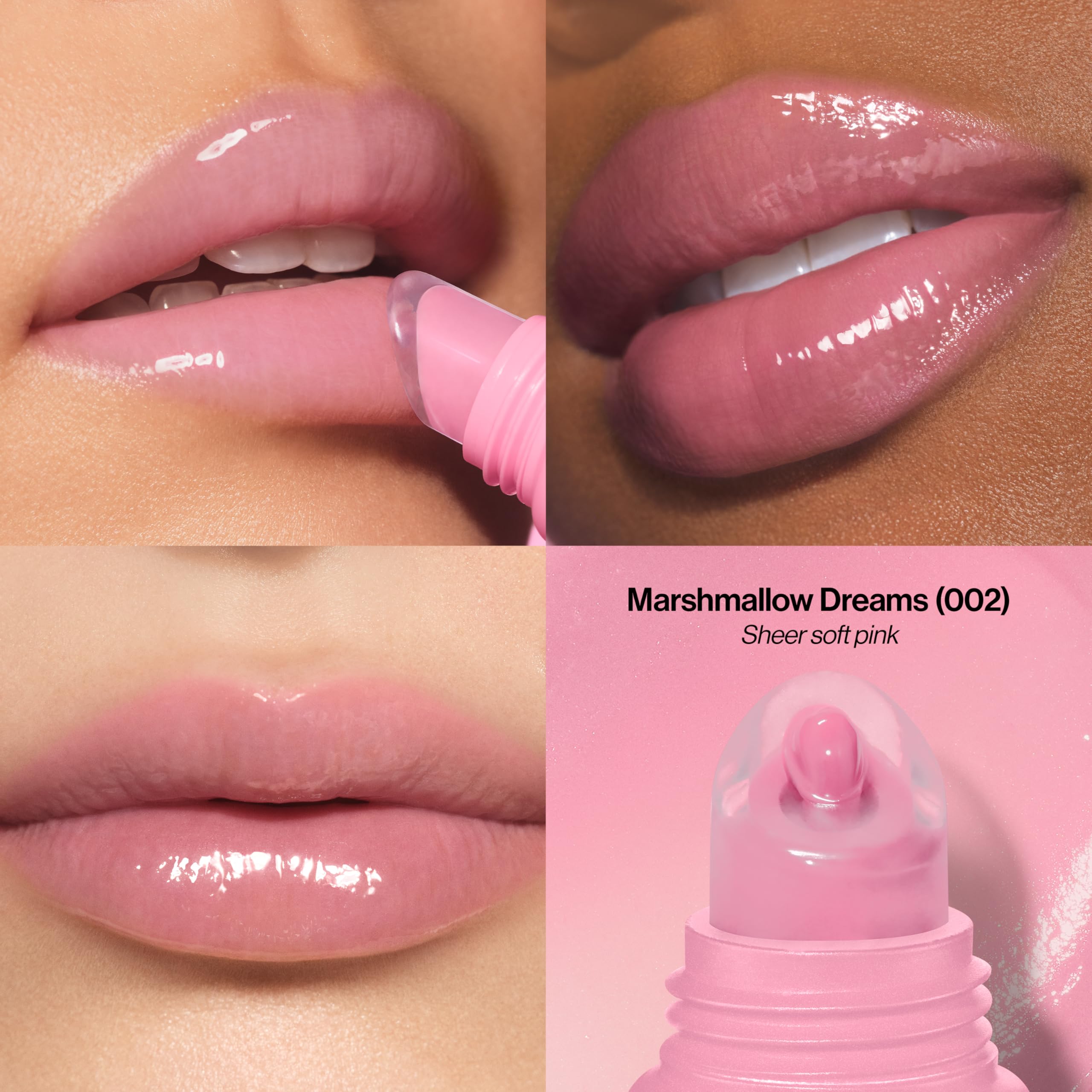 REVLON close-up of flexible silicone tip delivering controlled application benefit