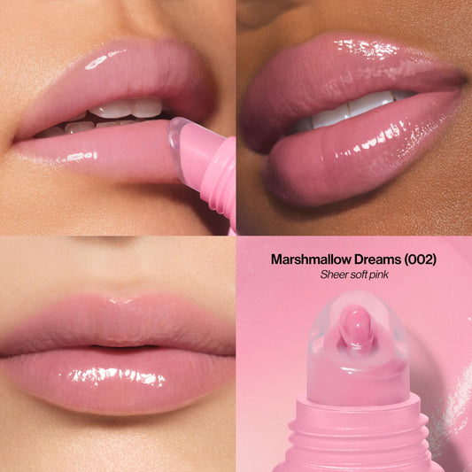 REVLON close-up of flexible silicone tip delivering controlled application benefit