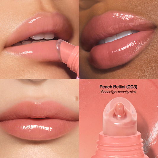 Revlon Glimmer close-up of cushiony silicone tip for precise, even application
