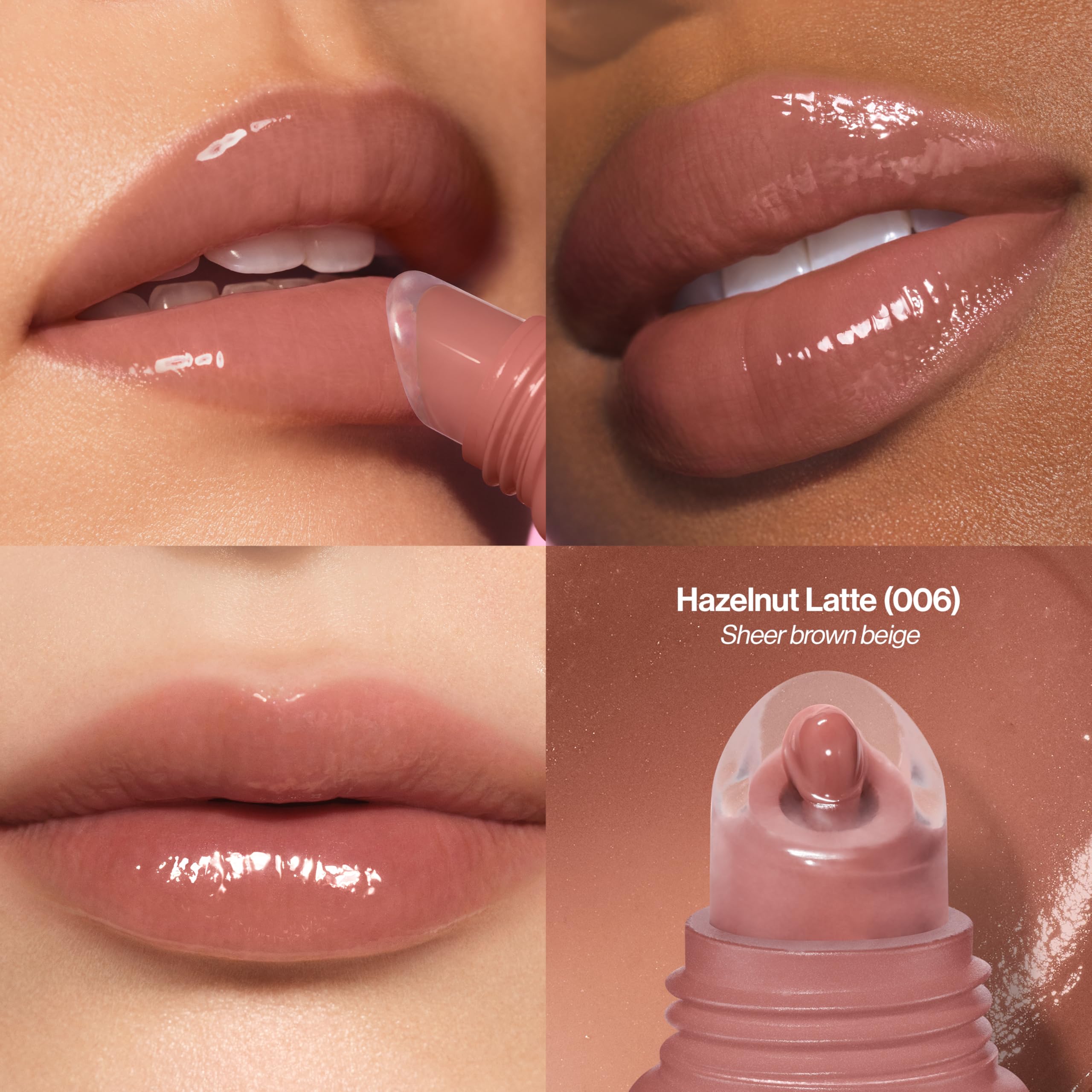 Revlon Glimmer close-up of cushiony silicone tip for smooth, even application