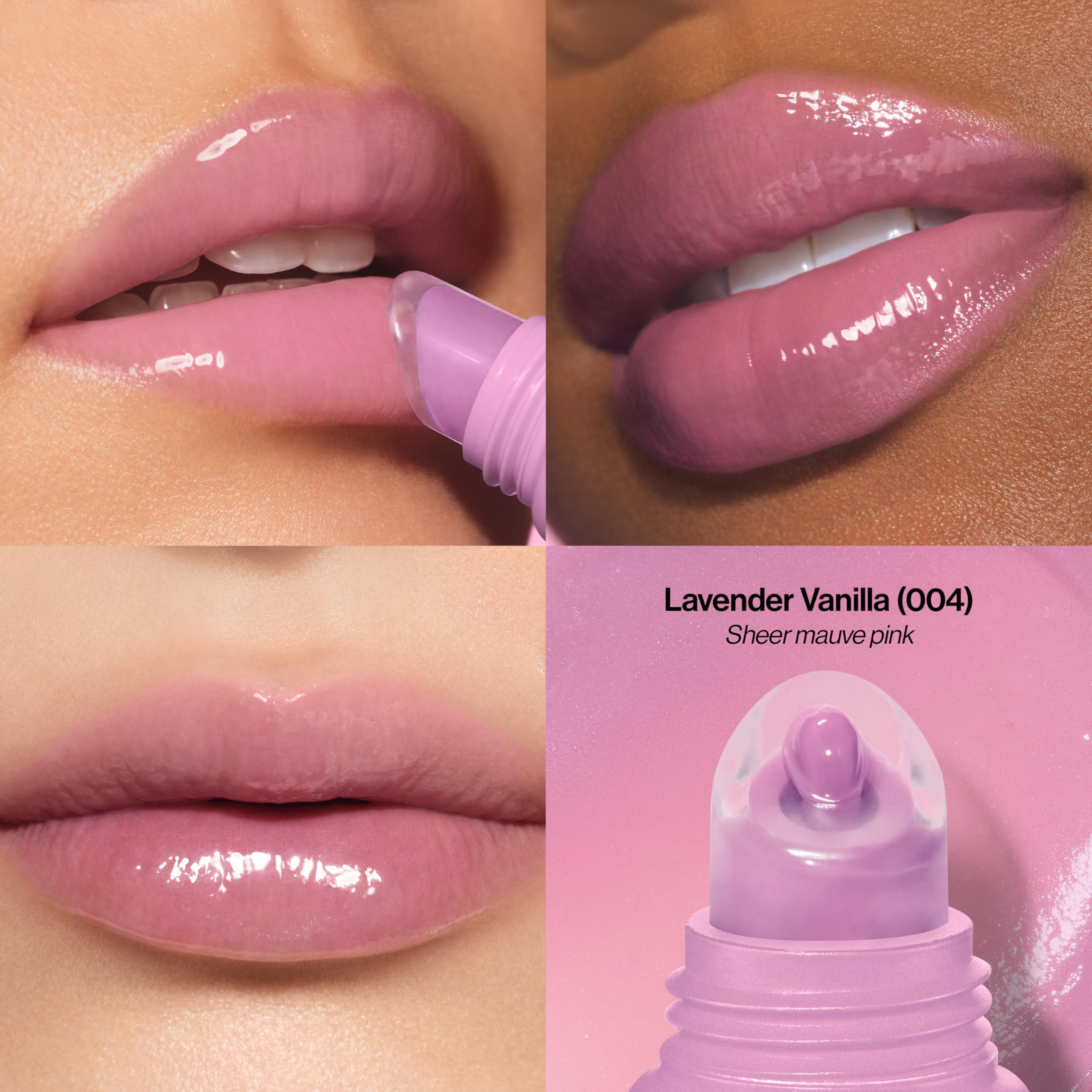 Revlon Glimmer silicone tip close-up for even application and easy control