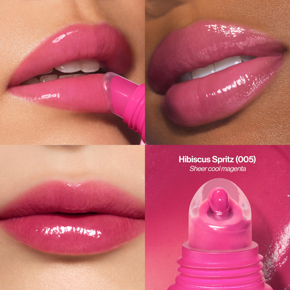 Revlon glimmer silicone tip close-up for even application and smoother coverage