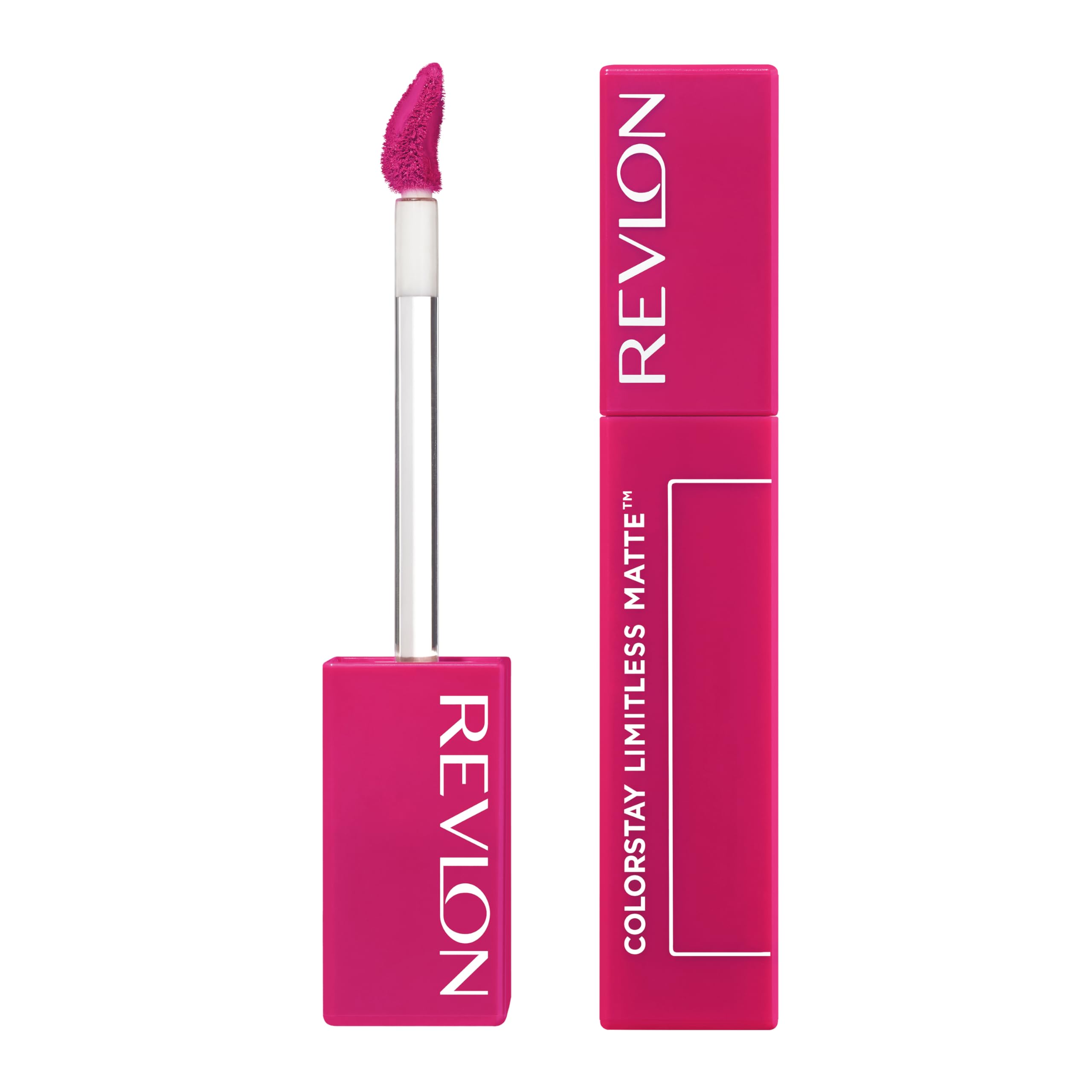 Revlon Icon Era front packaging showcasing shade and benefit of longwear