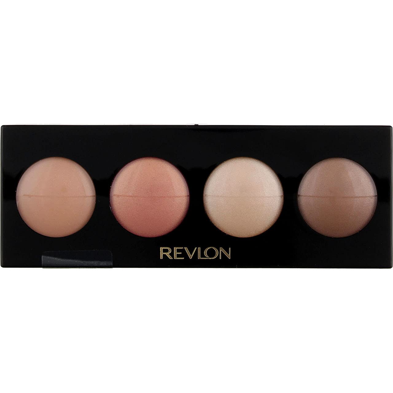 Revlon product applied on an eyelid showing luminous color and longwear benefit