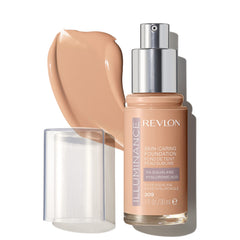 Revlon Illuminance front bottle shows product and shade label for easy identification
