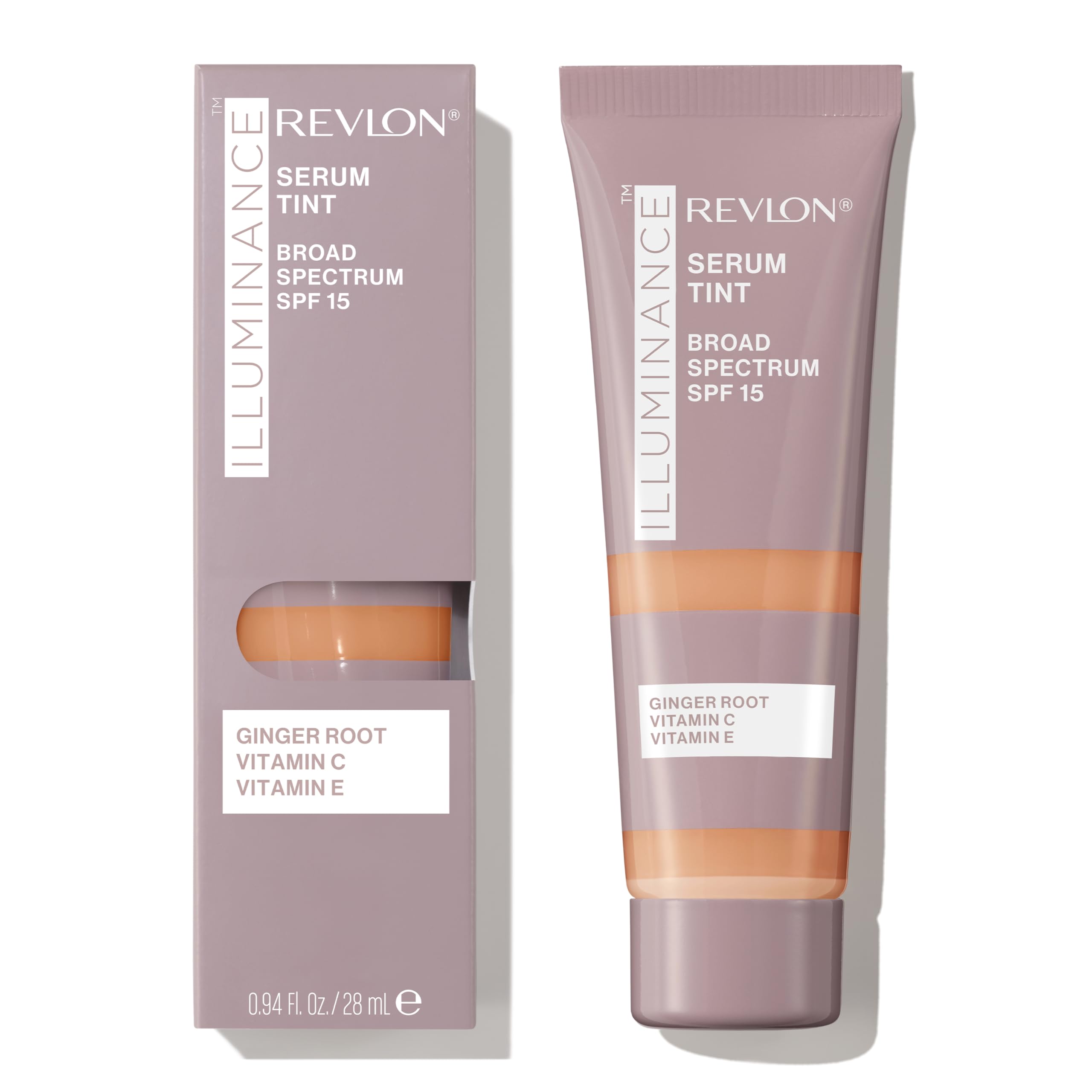 Revlon Illuminance front packaging showing shade 409 Brulee and benefits