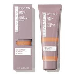 Revlon Illuminance front packaging showing shade 409 Brulee and benefits