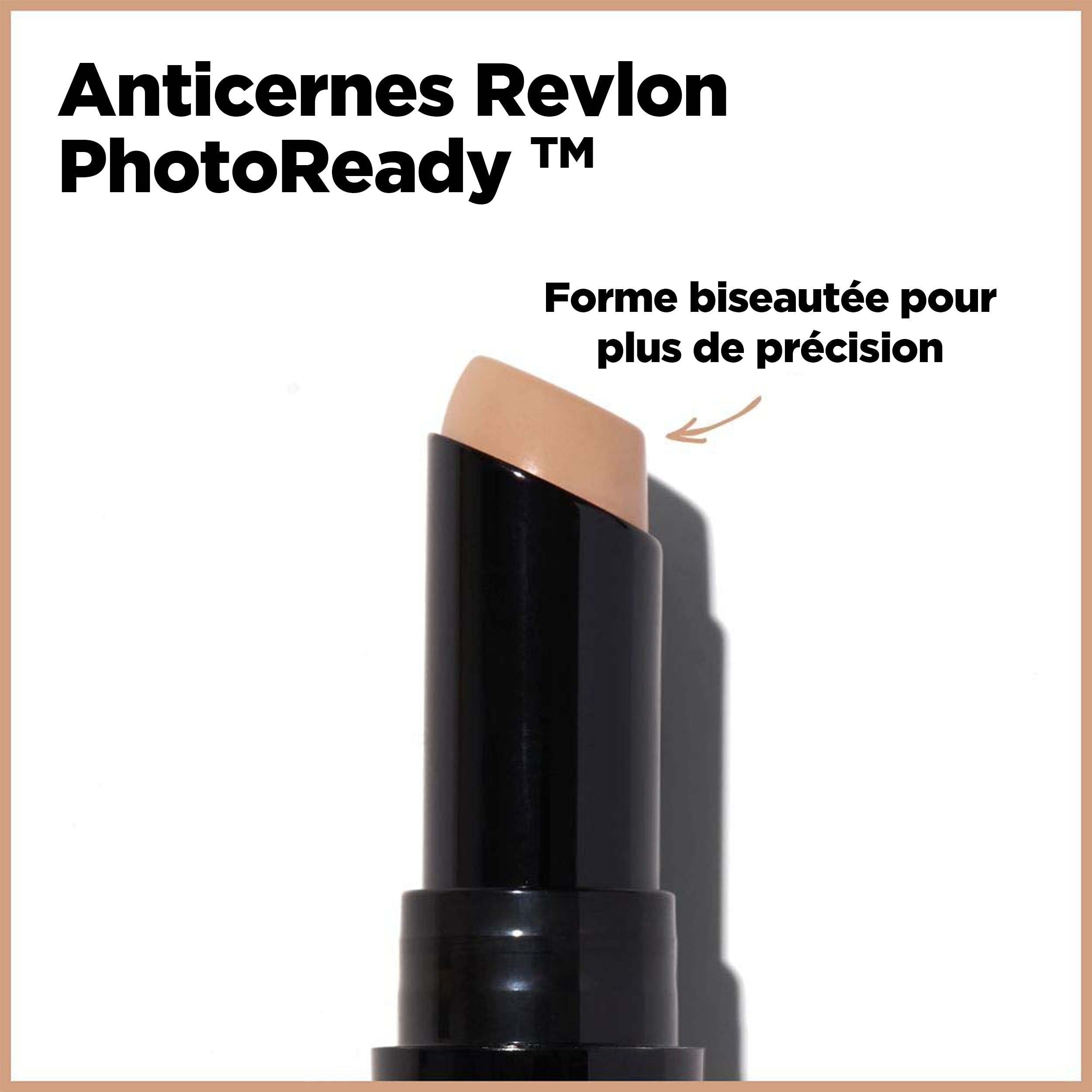 Revlon concealer in hand to show compact size and travel-ready convenience