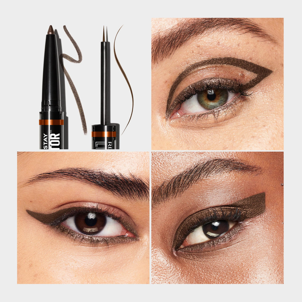 REVLON line creator kohl tip close-up showing creamy blendability