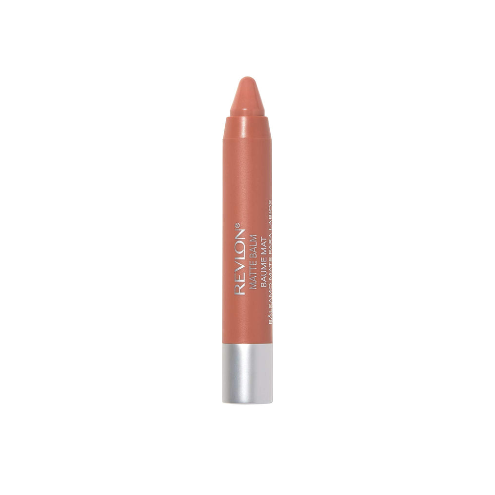 Revlon Matte Balm Enchanting cap off showing tip for precise application benefit