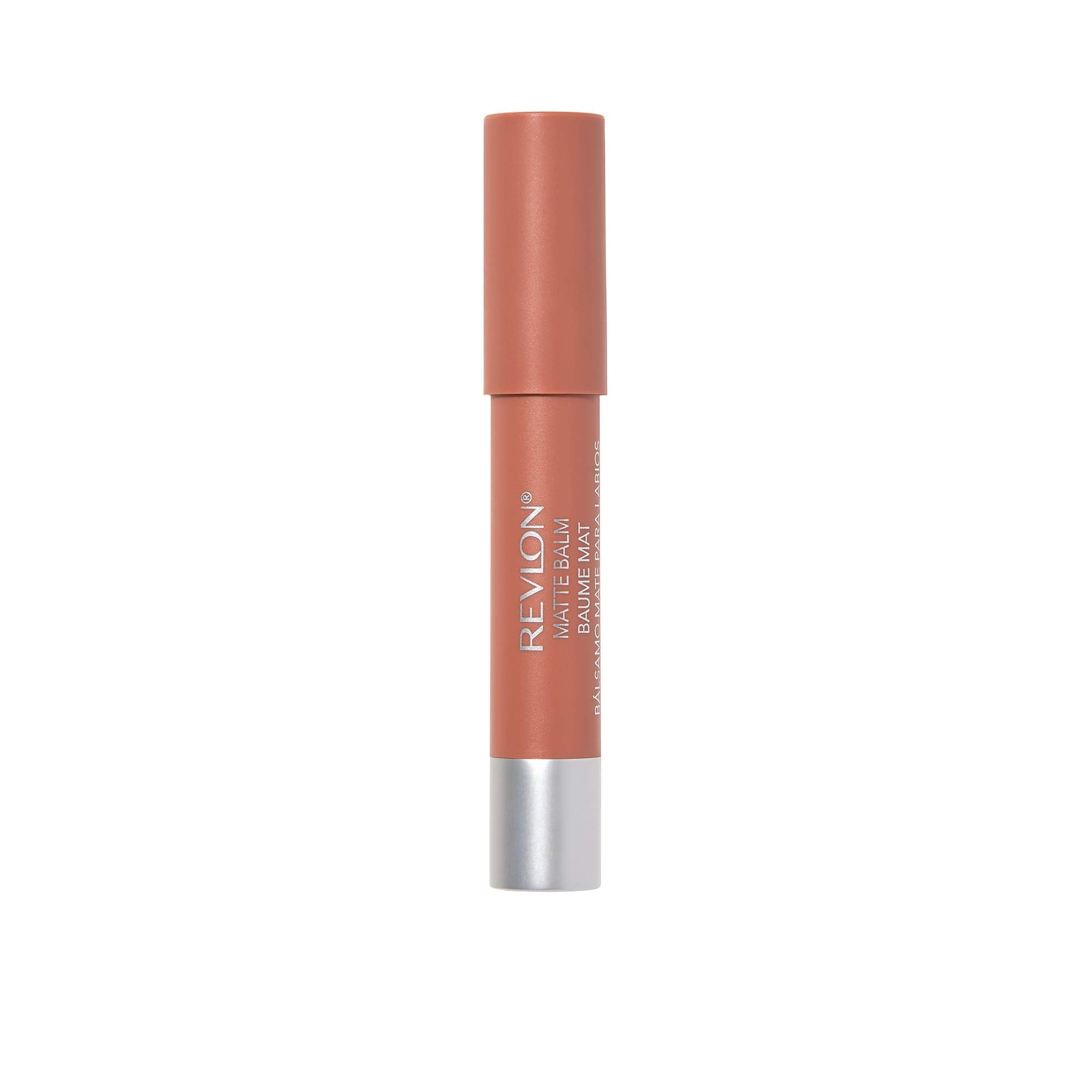 Revlon Matte Balm Enchanting swatch texture showing matte buttery finish benefit