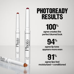 REVLON texture detail of matte blur finish showing soft-focus look and comfortable wear