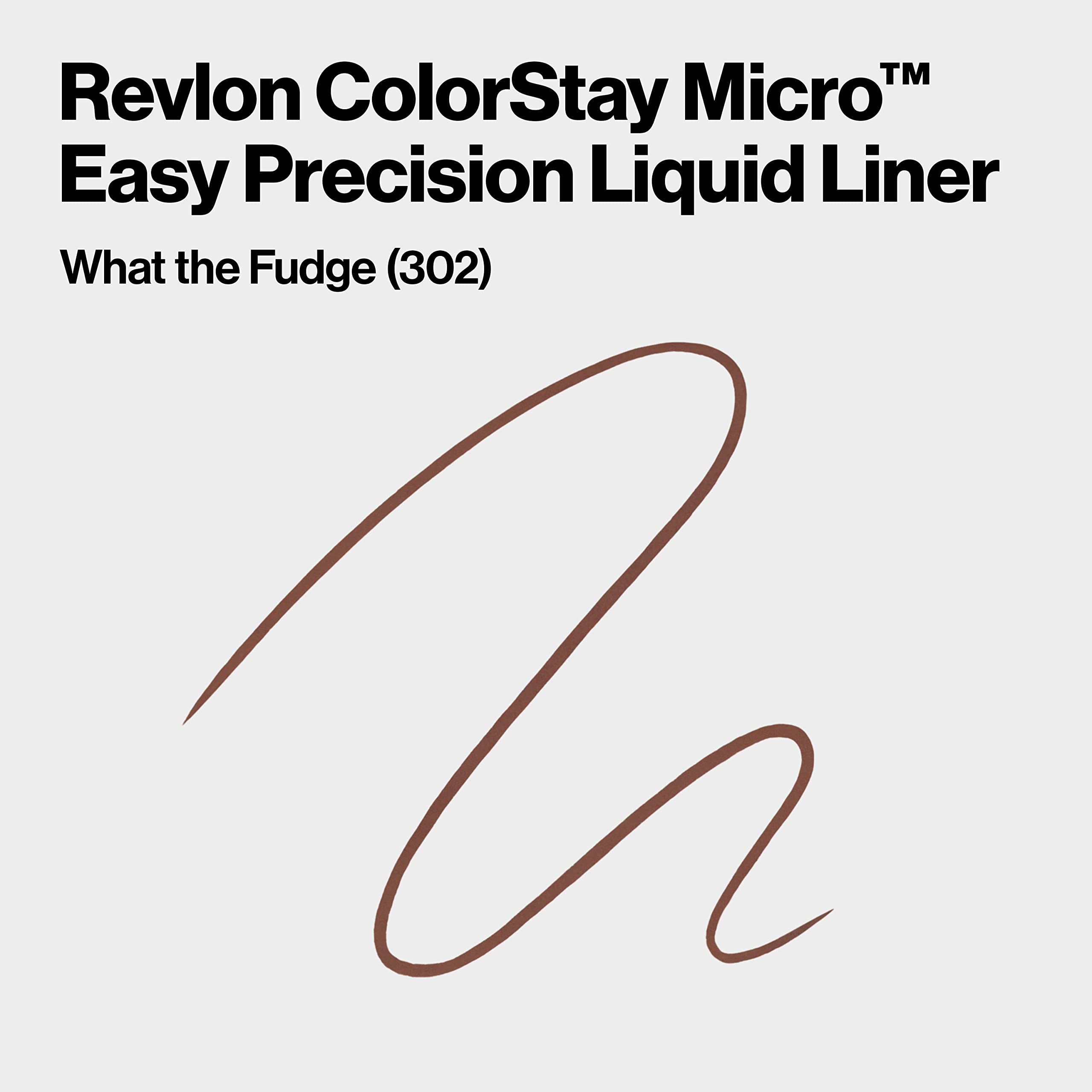 REVLON micro tip close-up highlighting 0.1mm precision for fine lines