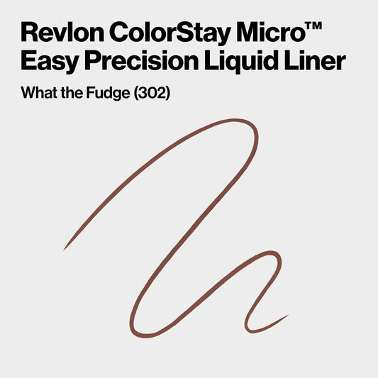 REVLON micro tip close-up highlighting 0.1mm precision for fine lines