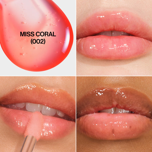 REVLON Miss Coral plush applicator close-up for precise application