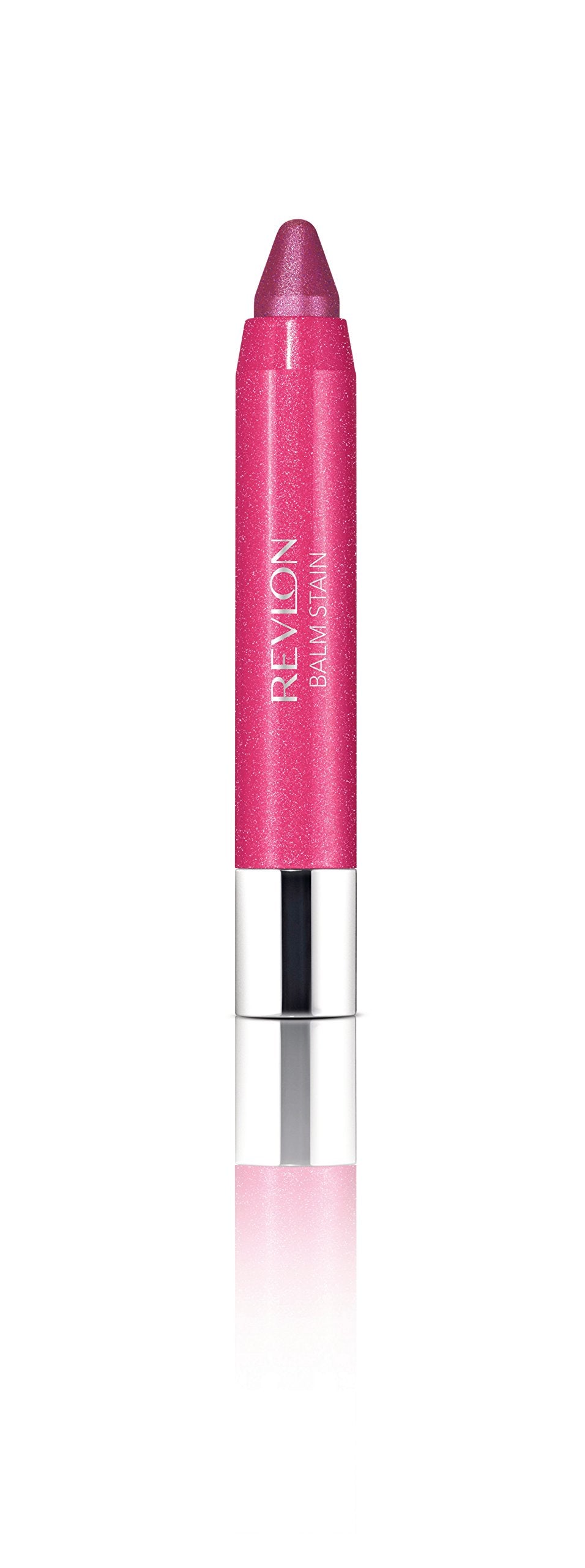 Revlon Balm Stain Mystic Magenta front view showing packaging and color