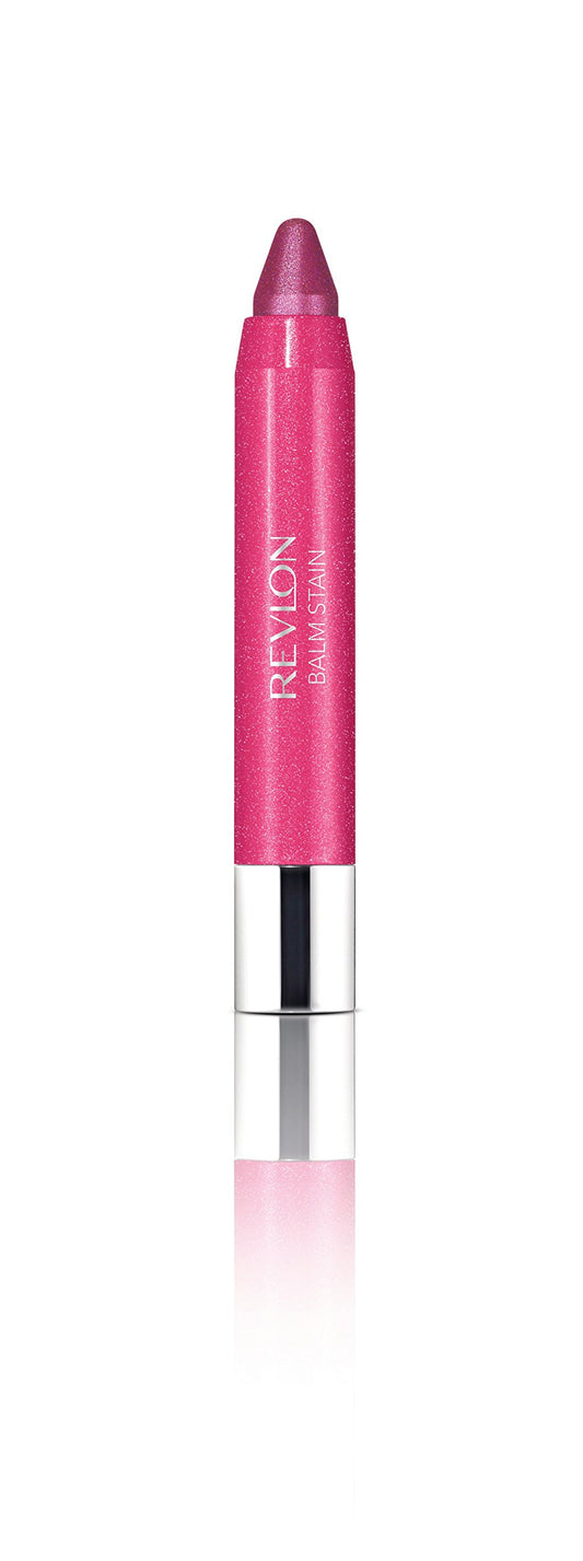 Revlon Balm Stain Mystic Magenta front view showing packaging and color