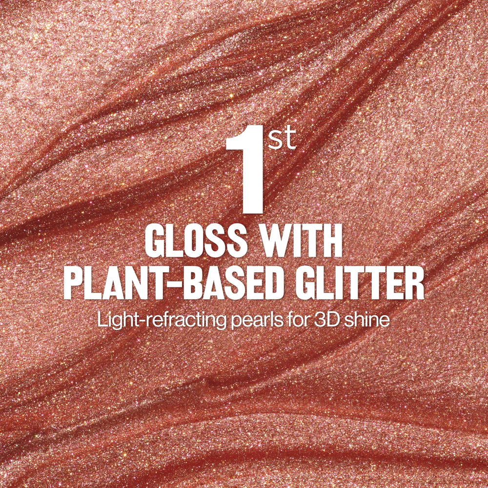 REVLON on lips closeup Diamond Drama highlighting luminous, fuller look benefit