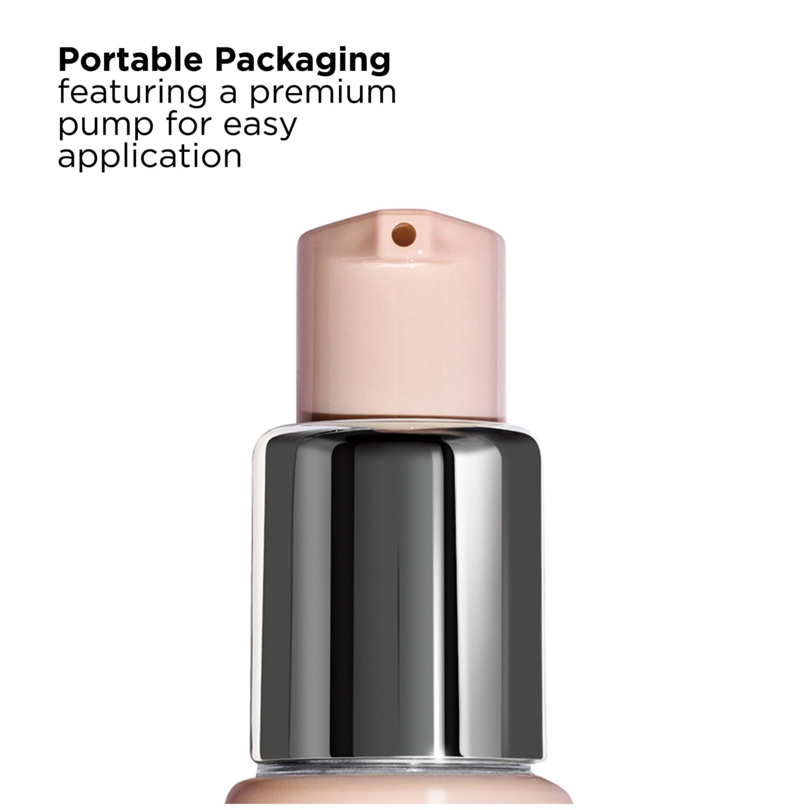 Revlon foundation applied on hand in lifestyle setting showing even coverage and natural look
