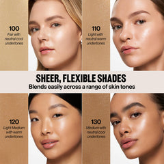 Revlon label close-up showing ingredients like squalane for hydration benefit
