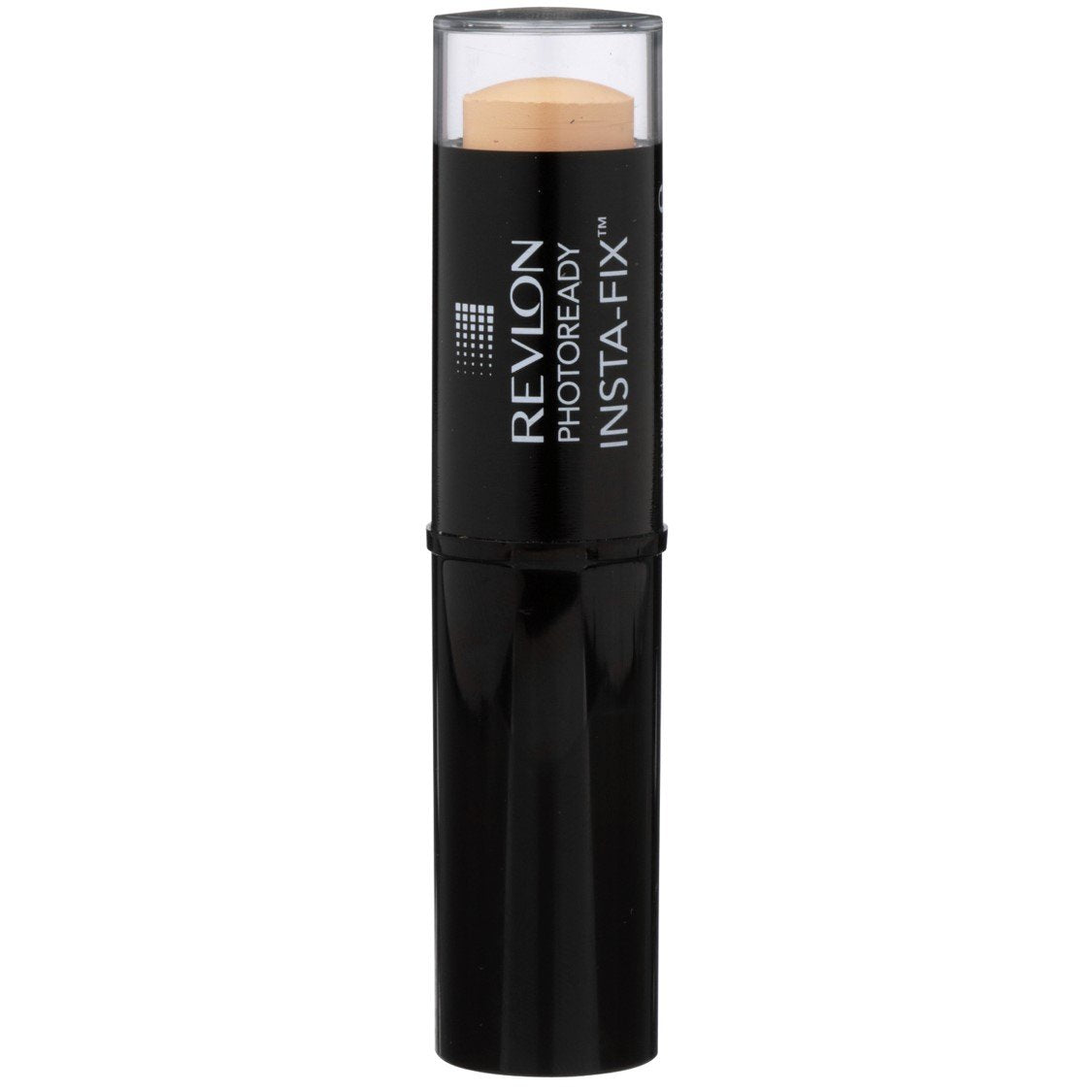 Revlon PhotoReady stick open tip showing creamy texture and easy blending