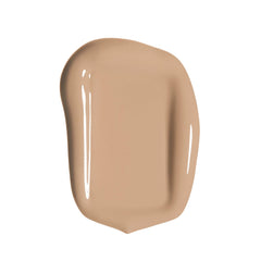 Revlon foundation swatch texture close-up demonstrating smooth blendability and hydration