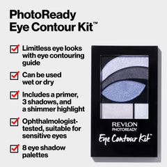 Revlon Pop Art open overhead view showing primer, shadows and topcoat utility