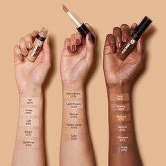 Revlon concealer staged with hyaluronic acid and vitamin E to show nourishment