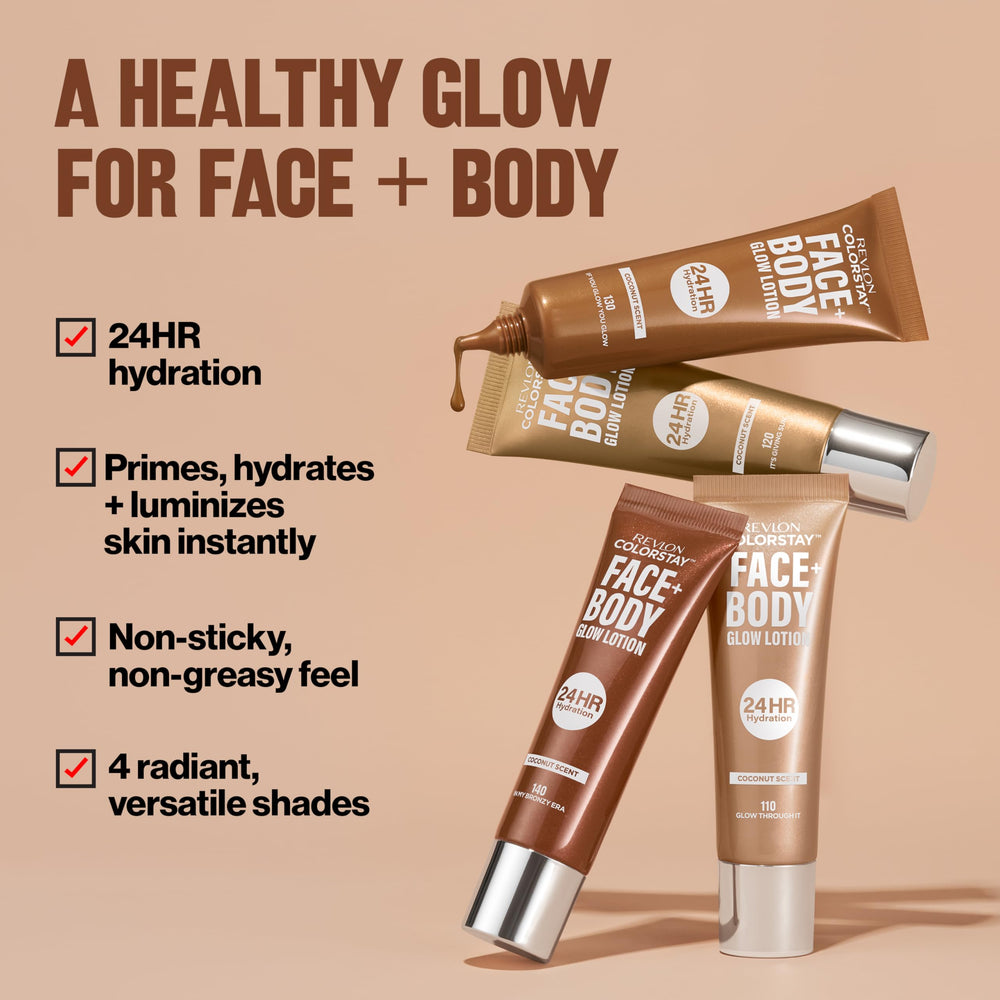 Revlon dispensing lotion from pump showing easy application