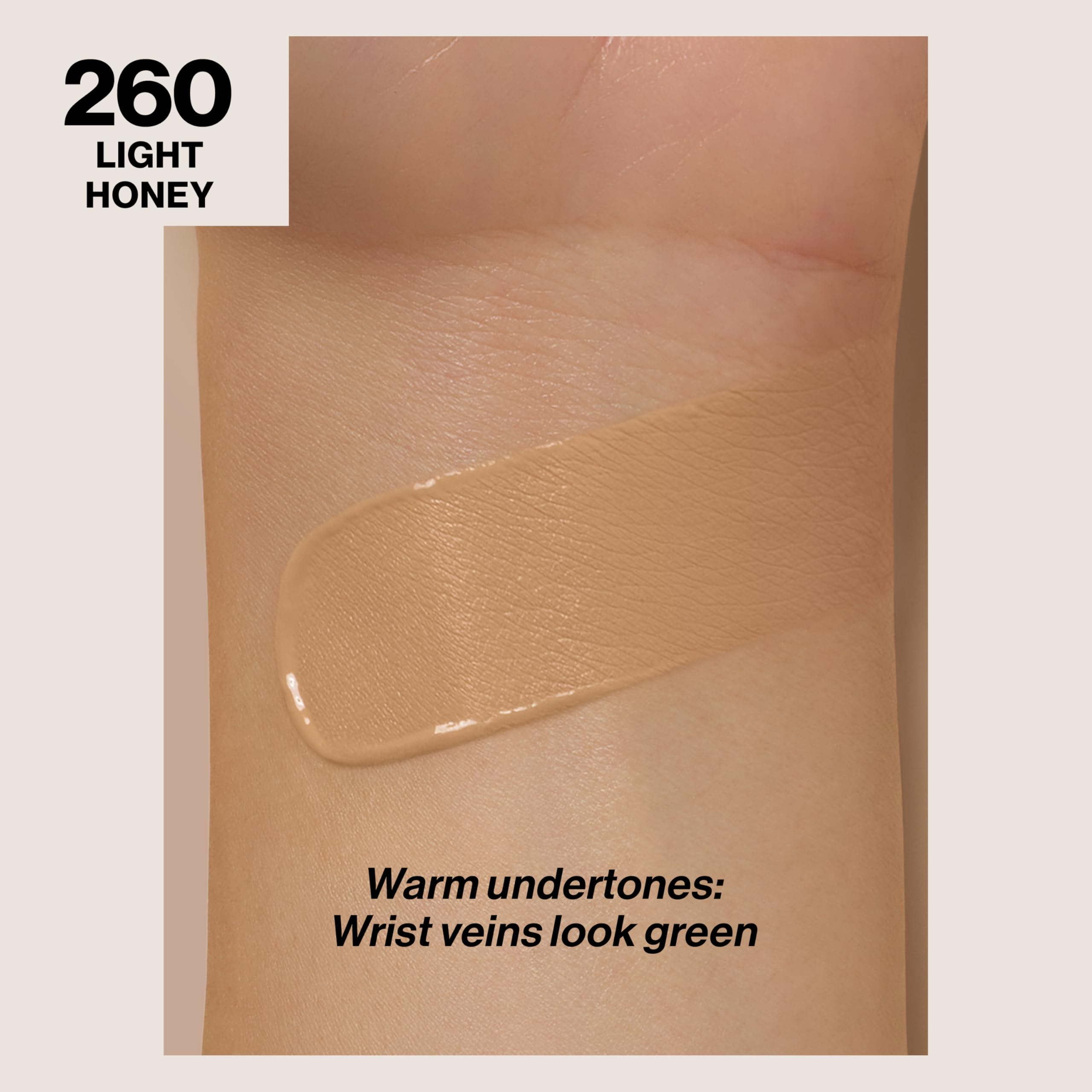 Revlon pump top close-up for precise dispensing and mess-free application