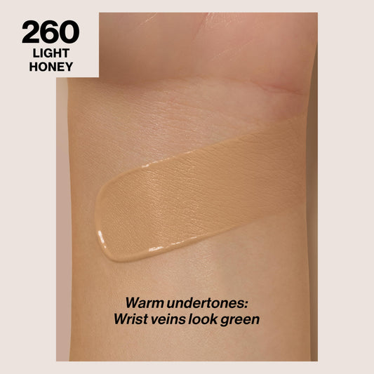 Revlon pump top close-up for precise dispensing and mess-free application