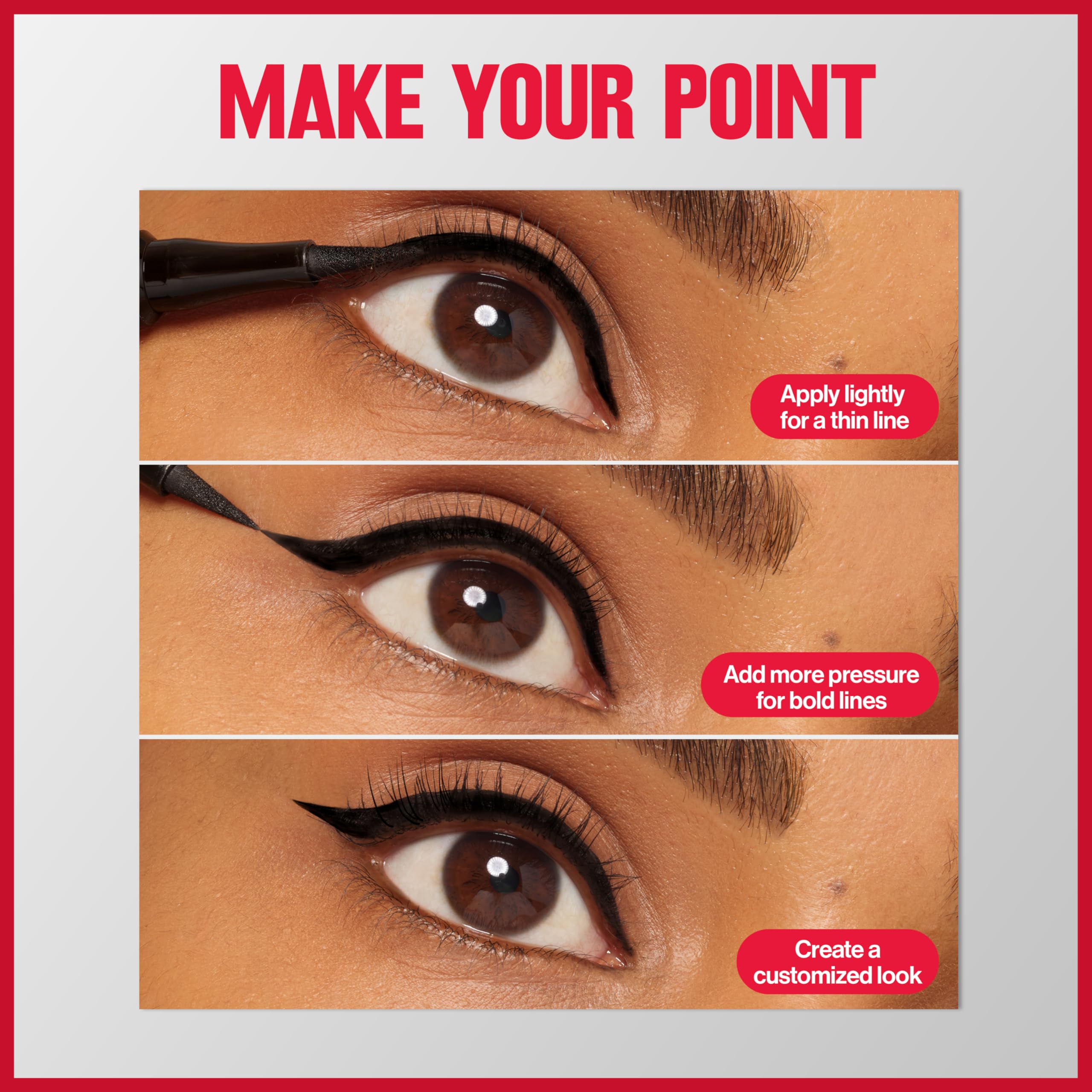 REVLON trio showing ballpoint and triple edge compared benefits