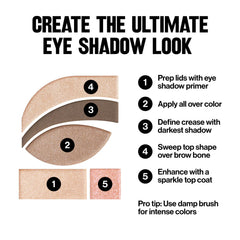 Revlon palette held in hand to show compact size and on-the-go convenience