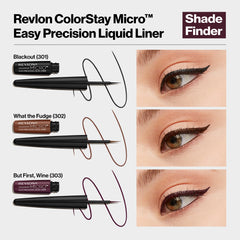 REVLON size comparison in hand illustrating slim pen scale for travel-friendly portability