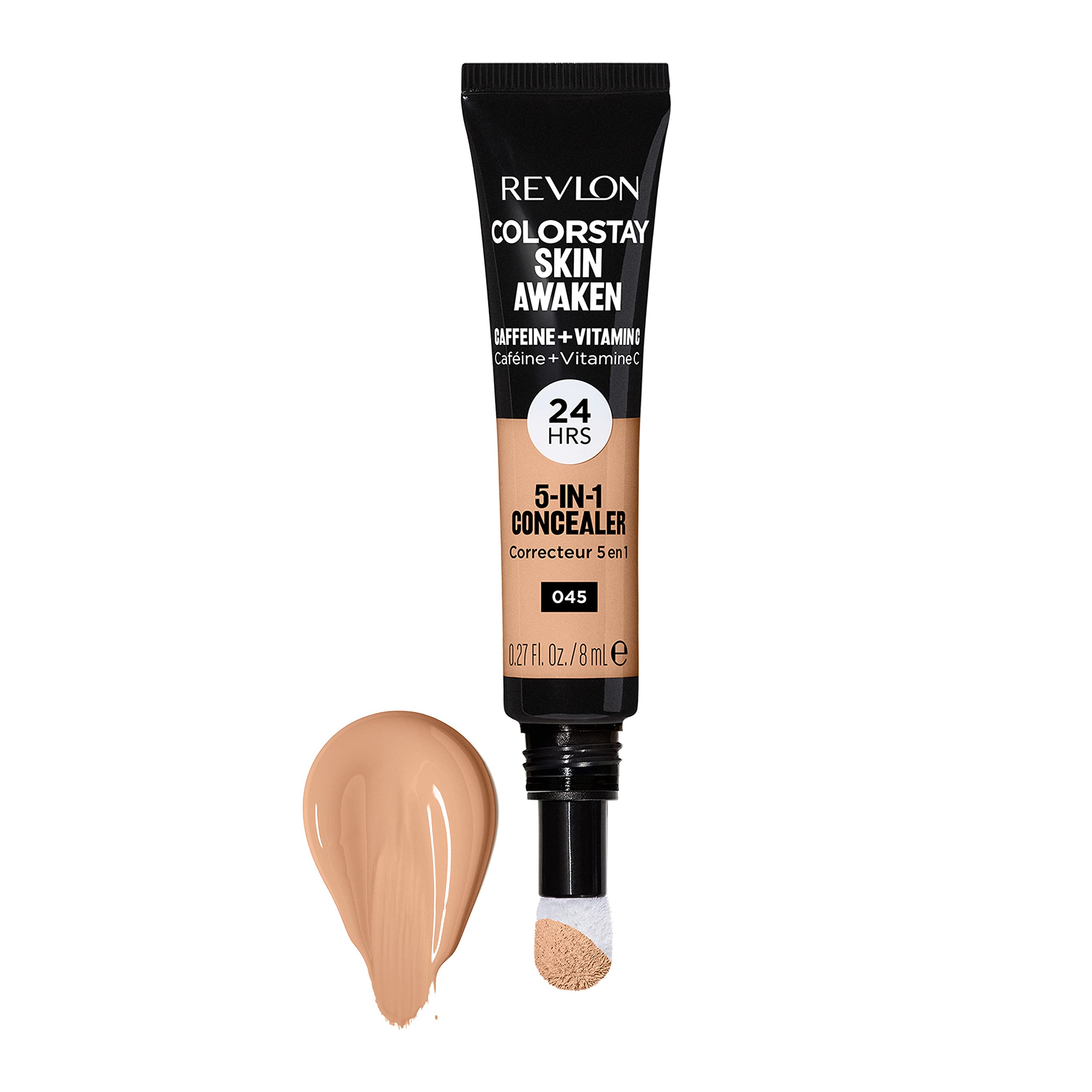 Revlon ColorStay Skin Awaken antibacterial sponge tip close-up for precise application