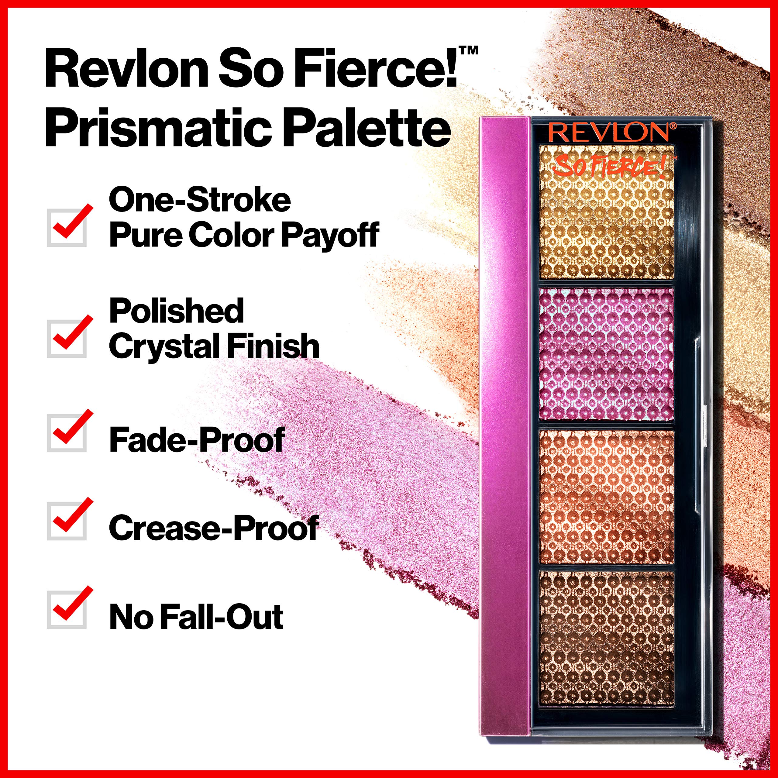 Revlon So Fierce texture close-up highlighting creamy pigment payoff