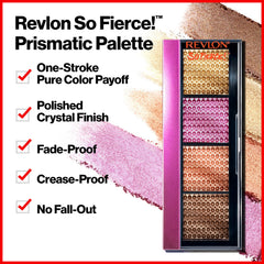 Revlon So Fierce texture close-up highlighting creamy pigment payoff