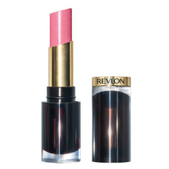 REVLON lipstick 021 So Sleek Pink front bullet showing sleek packaging and glossy finish